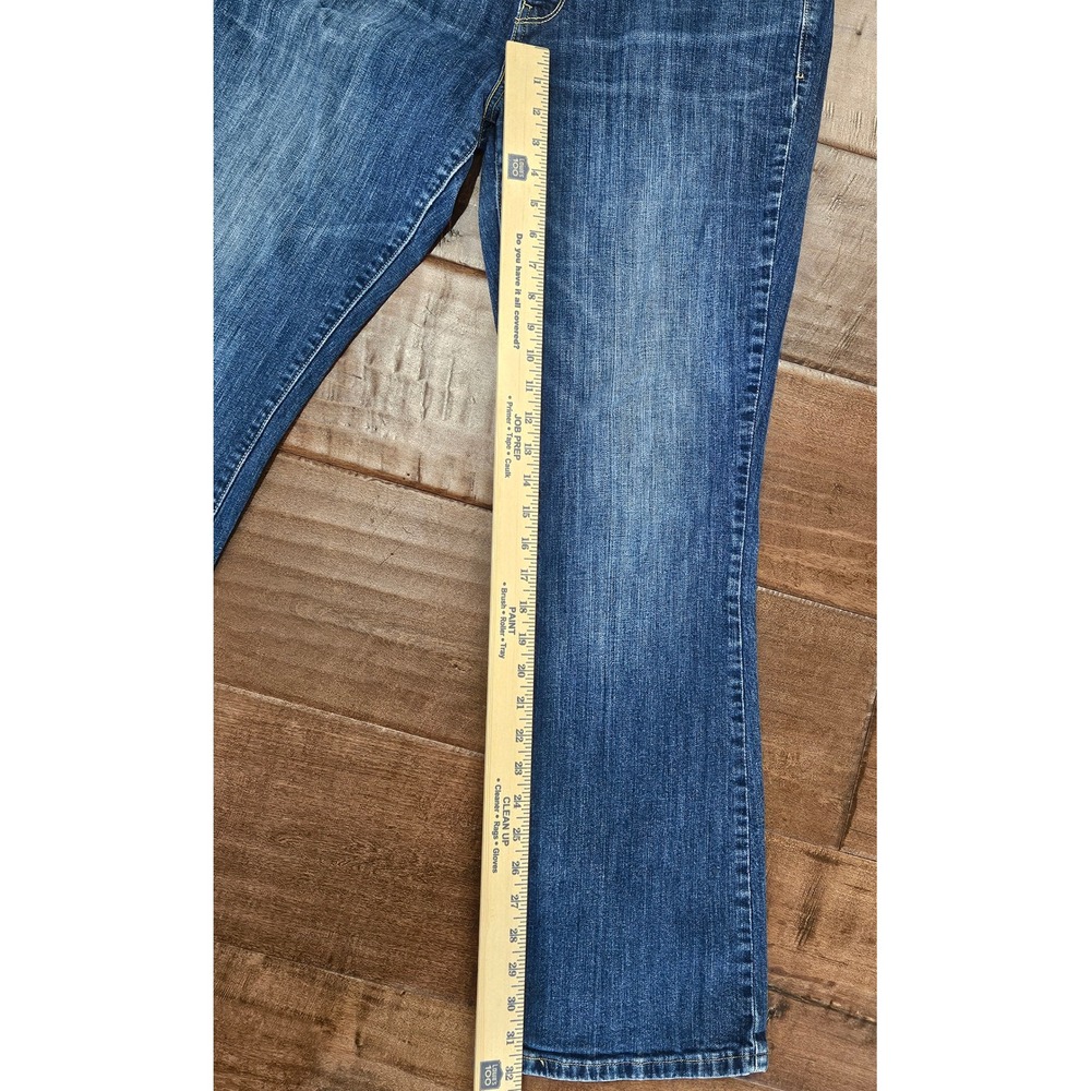 Western Levis 515 Bootcut Jeans Womens 14 Mid Rise Denim medium wash Pants - Picture 6 of 7